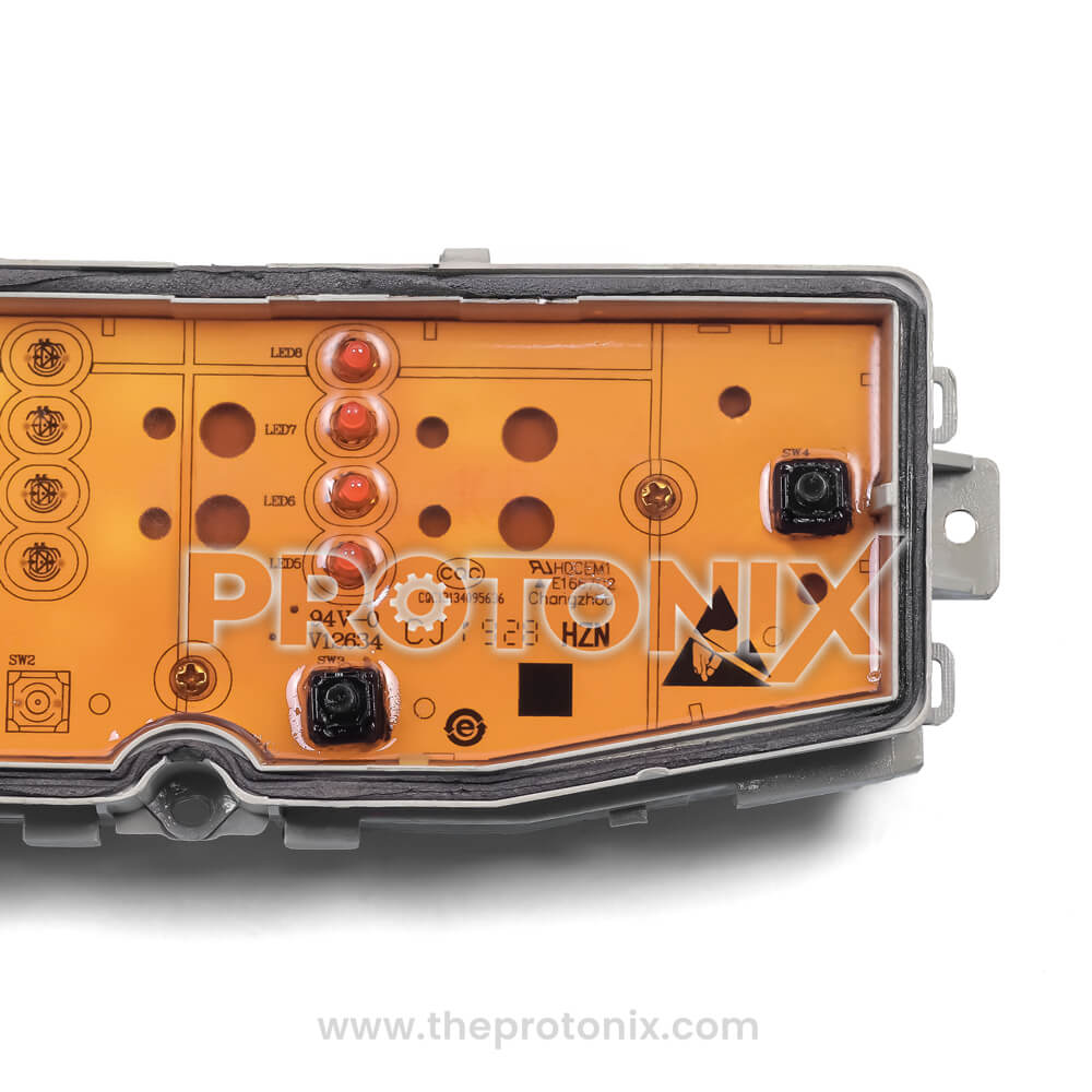 Haier top-load 5-button PCB (5-Jack) strong build with high quality buttons and yellow board 