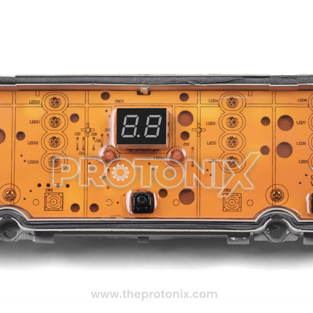Haier top-load 5-button PCB (5-Jack) made with strong PCB board and electronic components