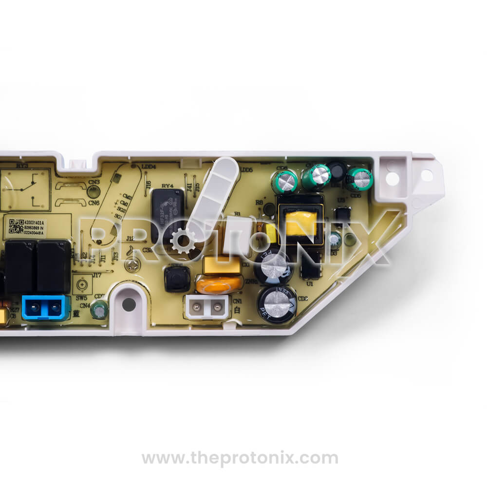 Godrej top-load 5-button PCB made with strong PCB board and electronic components
