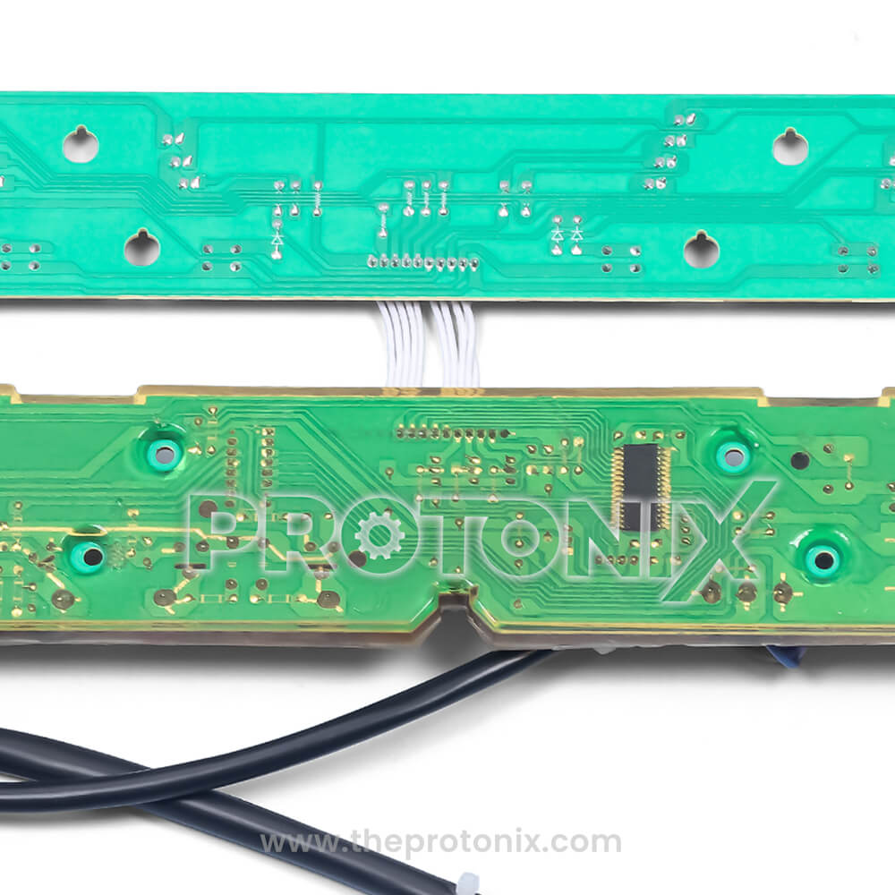 Whirlpool 6th Sense top-load PCB made with strong board and quality copper tracks with joints