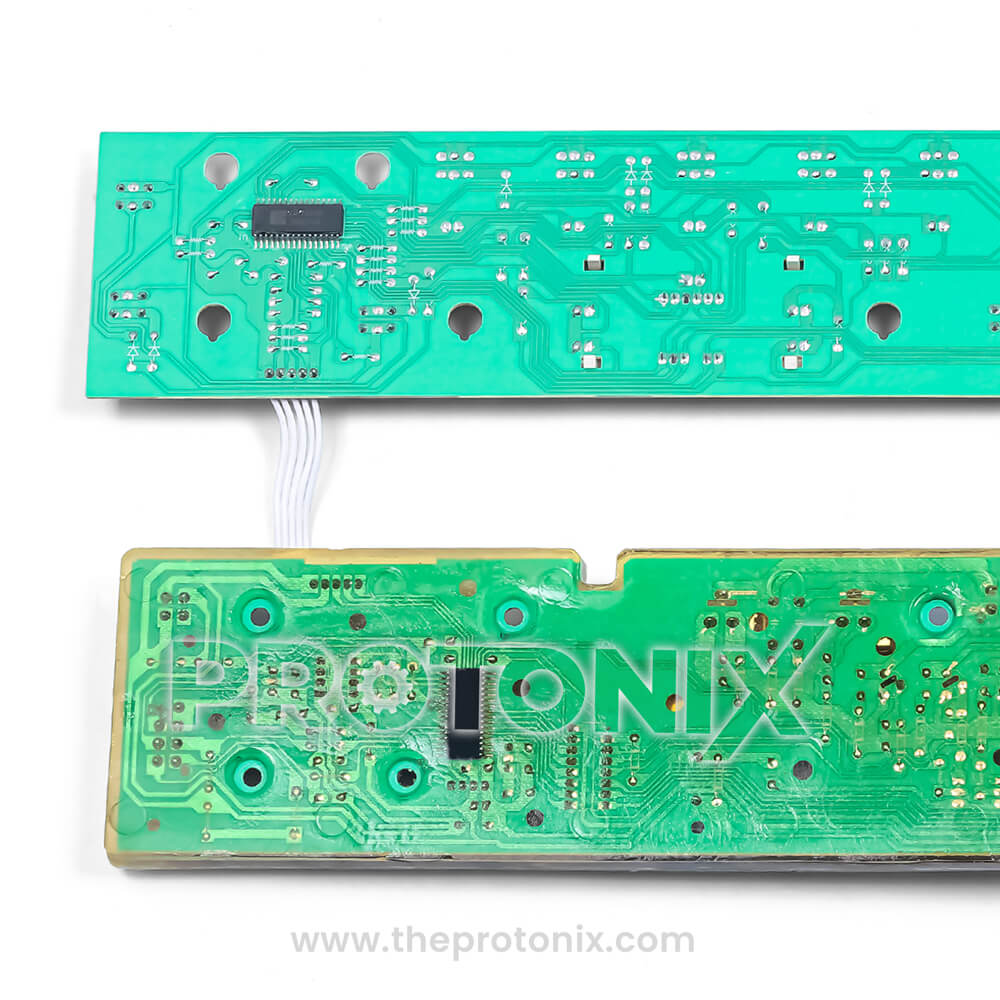 Whirlpool H-80 top-load 7-button PCB (8514) build with high quality soldering
