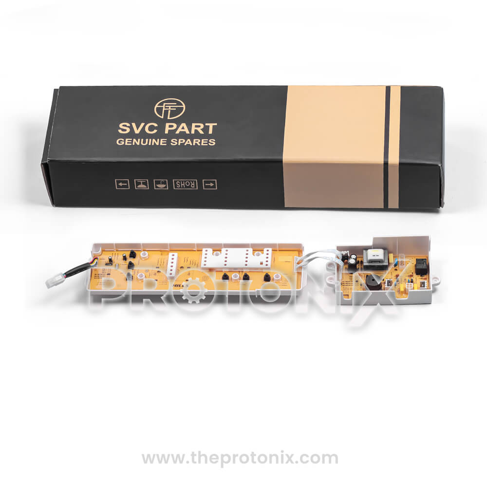 Whirlpool top-load 123 6-button PCB (M1 memory) with protective box for safe storage and delivery