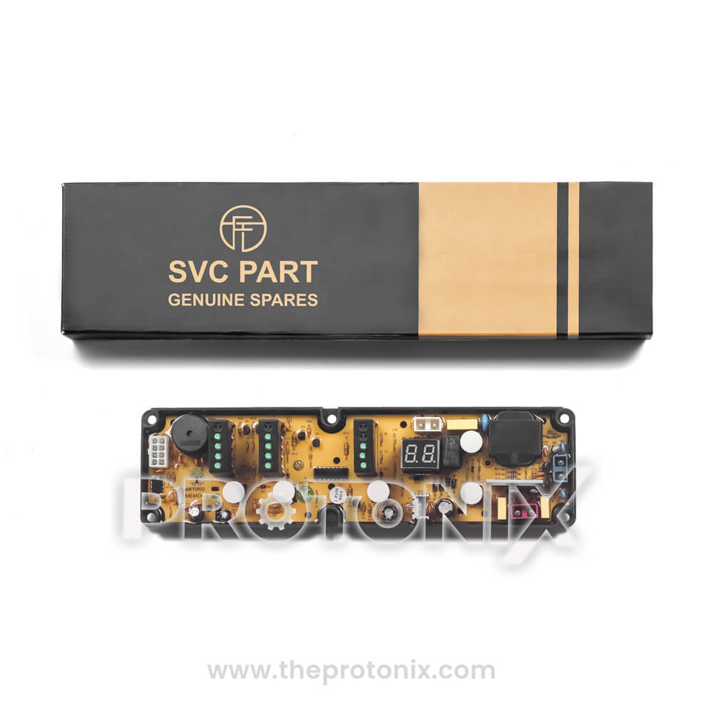 Godrej top-load 5-button PCB (2-digit display) with protective box for safe storage and shipping