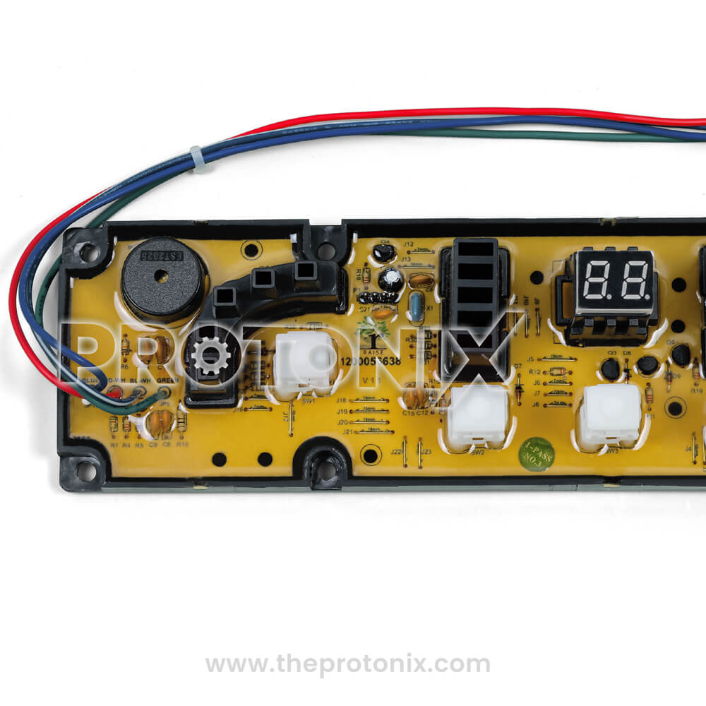 Videocon top-load 6-button PCB (1200056638) electronic board