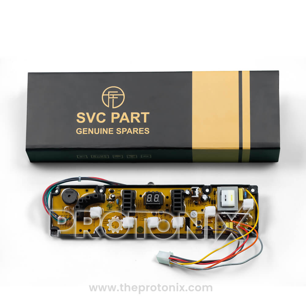 Videocon top-load 6-button PCB (1200056638) with box for transport and protection