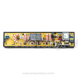 Front profile of Lloyd and Onida top-load 7-button PCB (Half-Curve Type)