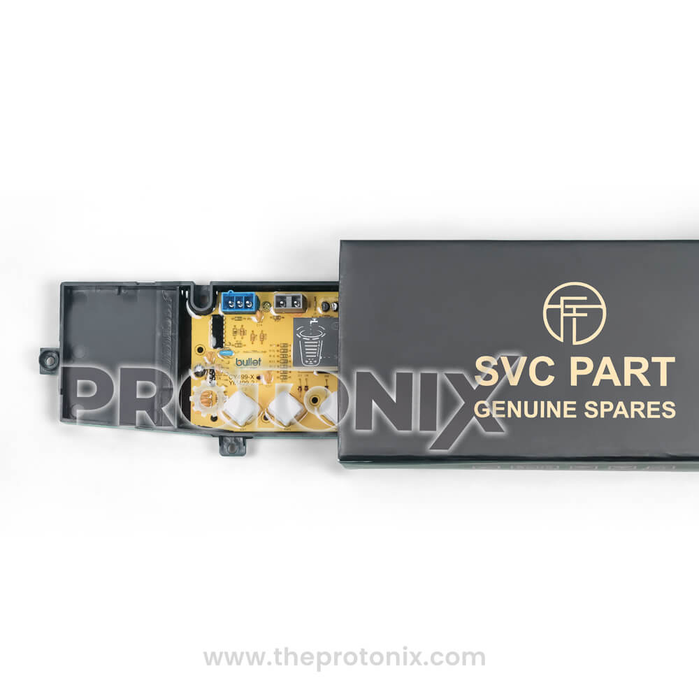 Lloyd top-load 7-button PCB (CY499-X) placed securely inside box for safe delivery