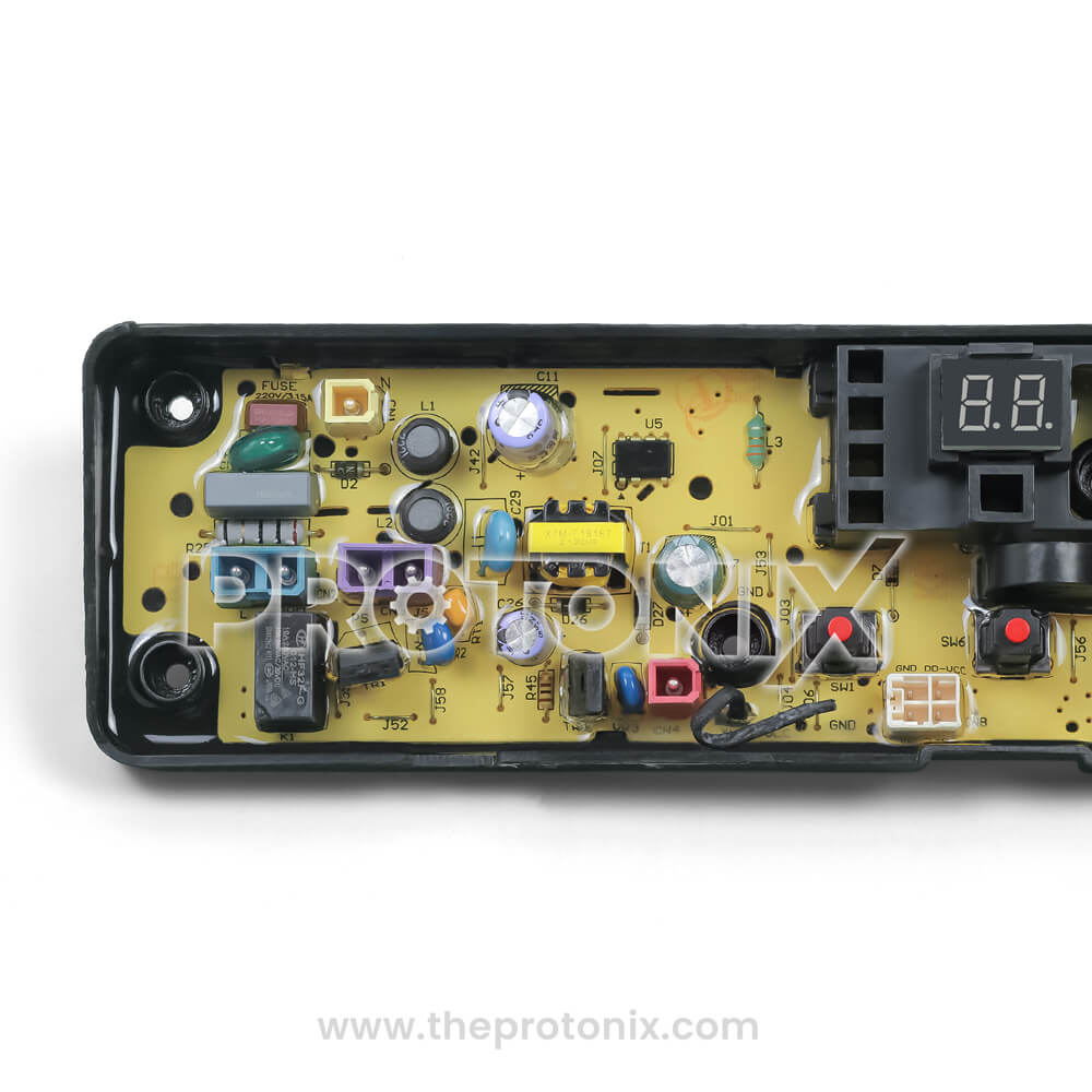 Bosch inverter top-load 8-button PCB used in top-load machines