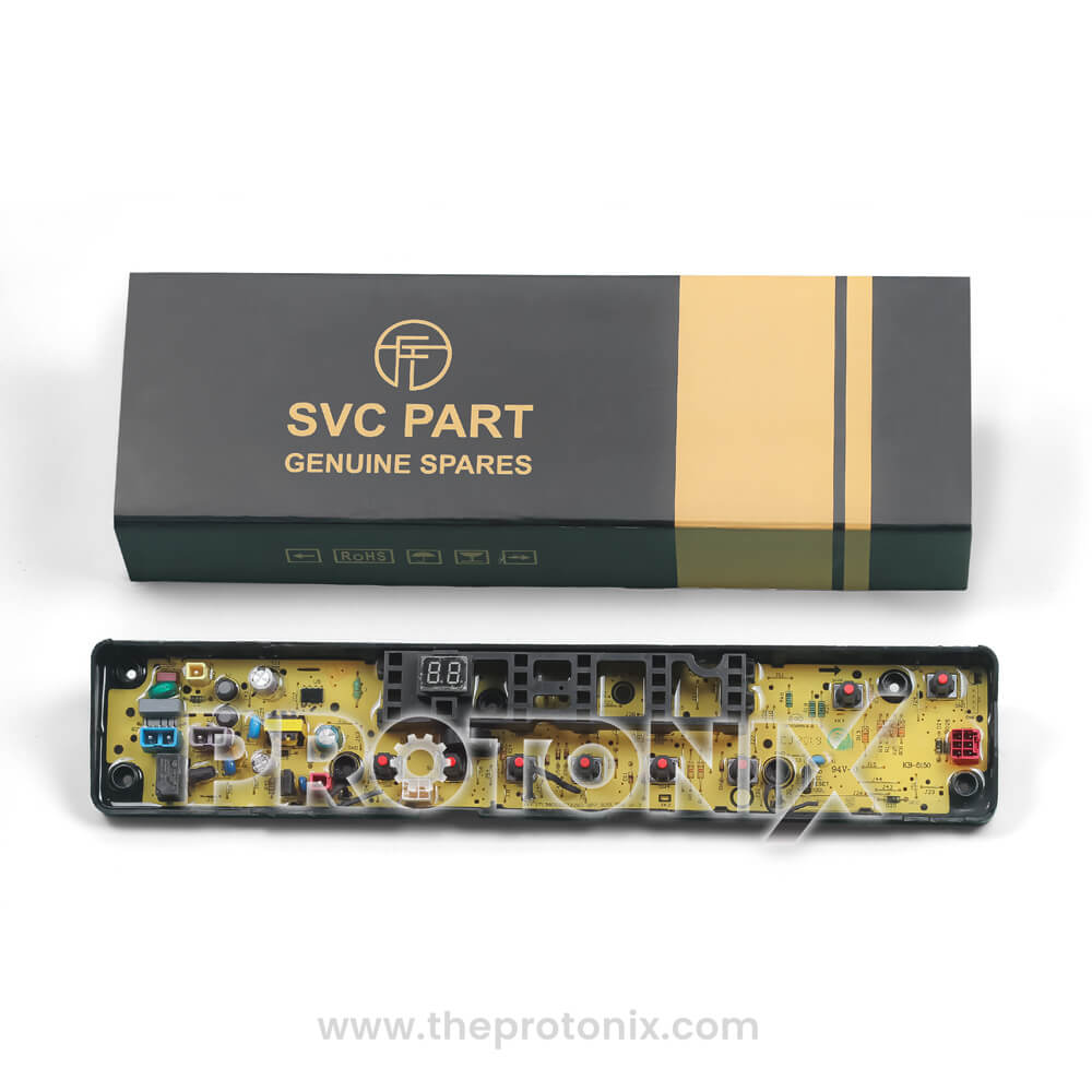 Bosch inverter top-load 8-button PCB with box for protection and safe delivery