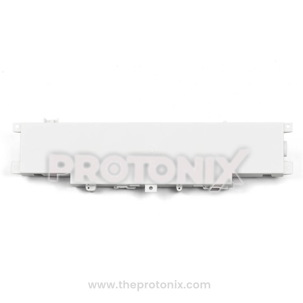 Back profile of Haier top-load 4-button PCB (YM-IND06) with casing