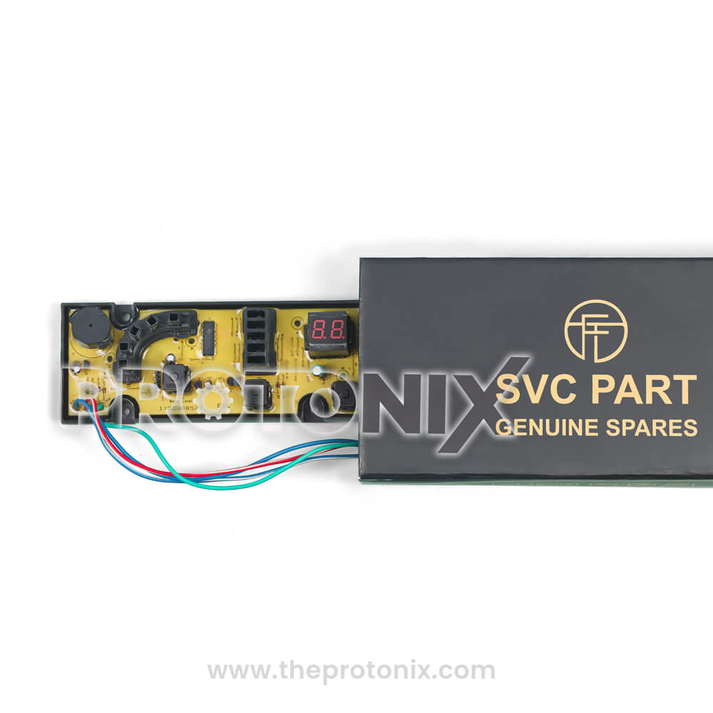 Videocon top-load 6-button PCB (Original) placed securely inside box for safe delivery