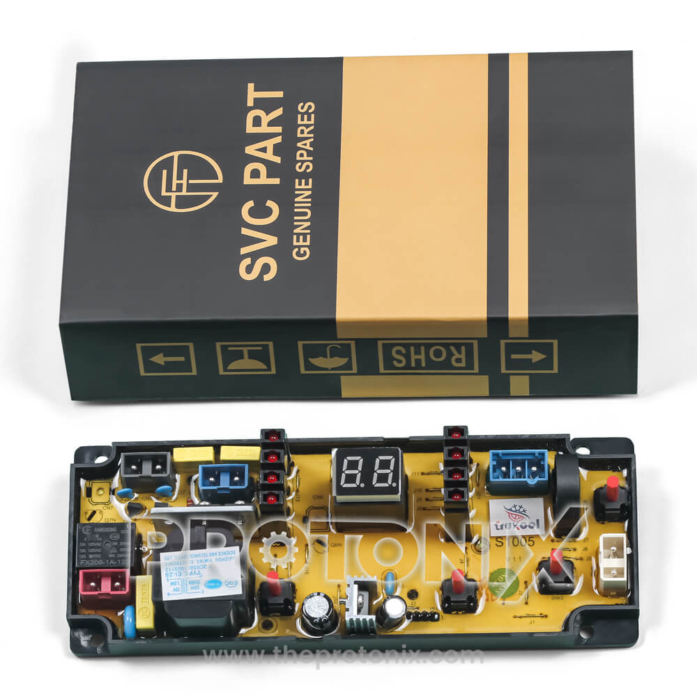 Voltas top-load 4-button PCB (S1005) with box for protection and delivery