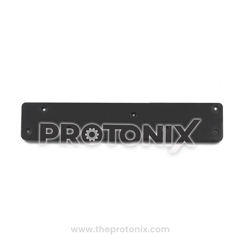 Back view of Croma and Kelvinator top-load 8-button PCB showing cover casing