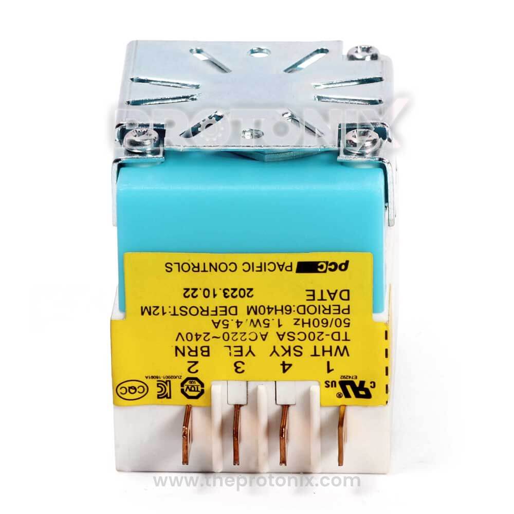 A 4-pin defrost timer for Samsung refrigerator