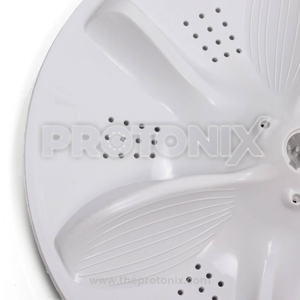 Close-up of Croma washing machine pulsator plate used in top-load models