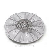 Back view of Croma top-load washing machine pulsator showing structure
