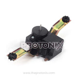 Side view of 220-240V fan motor for Whirlpool refrigerator